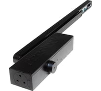 Доводчик со скользящей тягой Doorlock dl345s bc da en1-4, черный 75573