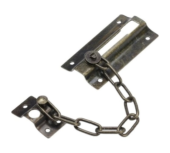 Дверная цепочка ТУНДРА 001, цвет бронза 9272839 1