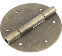 Железная петля ТУНДРА 60x60x0.8мм, цвет бронза, 50 шт. 7599946