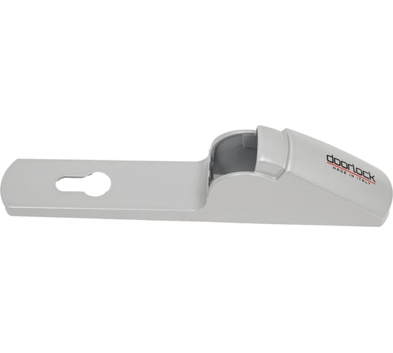 Накладка PZ92 для механизма антипаник бара Doorlock PD800FR-BAR, RAL9006 серебристая 75428