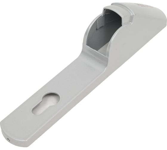 Накладка PZ92 для механизма антипаник бара Doorlock PD800FR-BAR, RAL9006 серебристая 75428