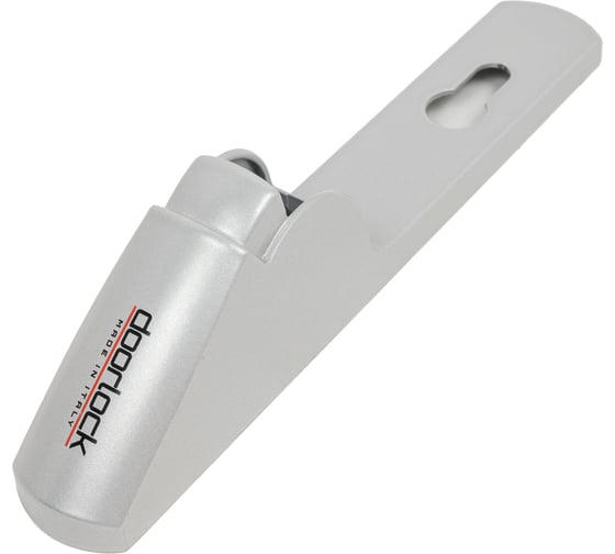 Накладка PZ92 для механизма антипаник бара Doorlock PD800FR-BAR, RAL9006 серебристая 75428