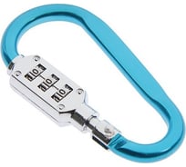 Карабин с кодовым с замком ТУНДРА цвет МИКС 3105651