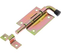 Дверная задвижка ТУНДРА 70 мм по основанию, оцинкованная, 4679270