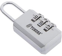 Навесной кодовый замок ТУНДРА ZK003, серый 4668262