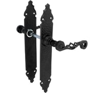 Дверная ручка Amig черная 102P-280x45