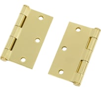 Петля Amig покрытие латунь, в упаковке 2 шт. 1010-3,5x3,5
