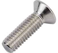 Нержавеющий винт с потайной головкой KREPFIELD M6x20 мм, DIN 965, А2, крестообразный шлиц PH, 20 шт. 965А2ВИНТ6Х20-20 26715382
