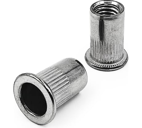 Нержавеющая резьбовая заклепка KREPFIELD M6x14,5 мм, ART 1025, А2, 50 шт. 1025ГАЙКАЗАКЛЕПКАМ6Х14,5-50