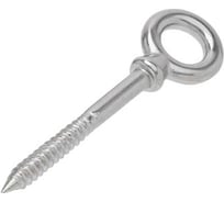 Нержавеющий рым-шуруп KREPFIELD М5x50, ART 8271, А2, 2 шт. 8271А2РЫМШУРУПМ5X50-2 26708082