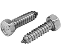 Нержавеющий саморез с шестигранной головкой KREPFIELD 5,5x38 мм, DIN 7976, А2, 30 шт. 7976А2САМОРЕЗ5.5X38-30 26712277