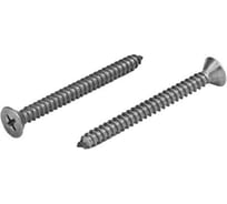 Нержавеющий саморез с потайной головкой KREPFIELD 3,9x19 мм, DIN 7982, А2, крестообразный шлиц PH, 50 шт. 7982А2САМОРЕЗ3.9X19-50