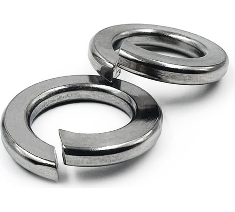 Нержавеющая шайба гровер KREPFIELD М3, DIN 127, А2, 500 шт. 1271.4310ГРОВЕРBМ3-500