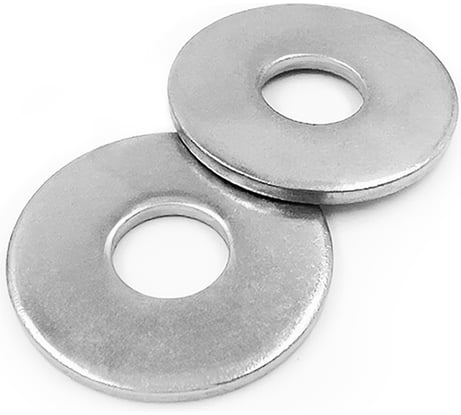 Нержавеющая кузовная шайба KREPFIELD увеличенная, М3,5, DIN 9021, А2, 200 шт. 9021A2ШАЙБАМ3,7-200