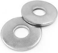 Нержавеющая кузовная шайба KREPFIELD увеличенная, М8, DIN 9021, А2, 100 шт. 9021A2ШАЙБАМ8.4-100