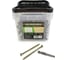 Саморезы для монтажа террас и фасадов Camo Deck Wood Screws 75x4,8 mm, C4, T25 350 шт., с антикоррозийным покрытием, арт. 75350C4 1