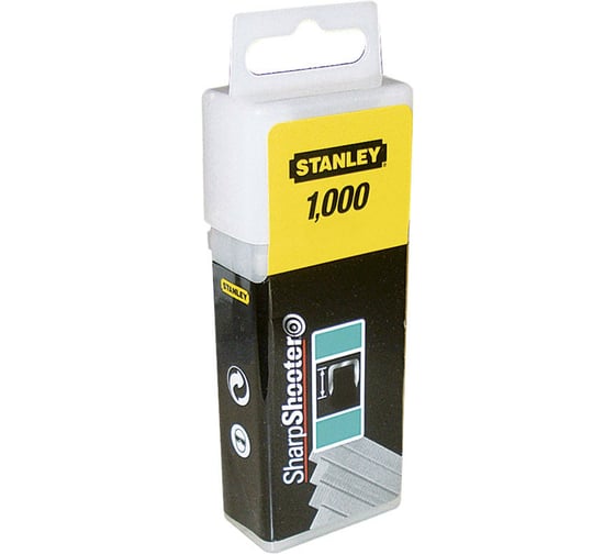Скоба для степлера Stanley Тип Flat Narrow Crown 12мм х 1000 шт 1-CT308T