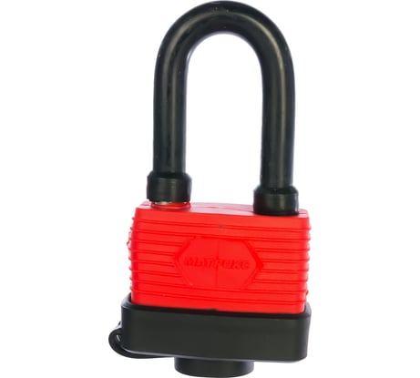 Навесной всепогодный замок MATRIX 50 мм удлиненная дужка 91826