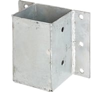 Основание стойки ALBERTS L-U-образное, горячий цинк, 91x91 мм 208738