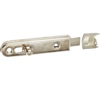 Мебельная задвижка ALBERTS никелированная, 70x15 мм 111663