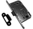 Бесшумная сантехническая защёлка ADDEN BAU WC 414 BLACK 940002023078 1
