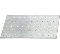 Перфорированная пластина ALBERTS цинк, 240x120x2 мм 333782