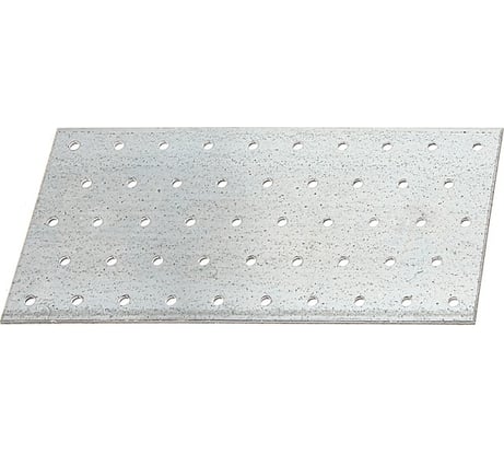 Перфорированная пластина ALBERTS цинк, 240x120x2 мм 333782
