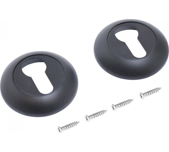 Накладки на ключевой цилиндр ADDEN BAU SC 001 BLACK 940002023024 1