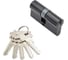 Цилиндр ADDEN BAU ключ-ключ CYL 5-60 KEY BLACK 940000001599 1
