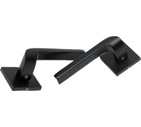Дверные ручки на тонкой розетке BUSSARE ESTA A-76-40 BLACK 940000004033