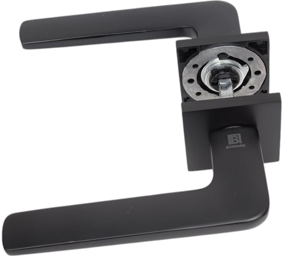 Дверные ручки на тонкой розетке BUSSARE FRESCO A-55-40 BLACK 940000004026