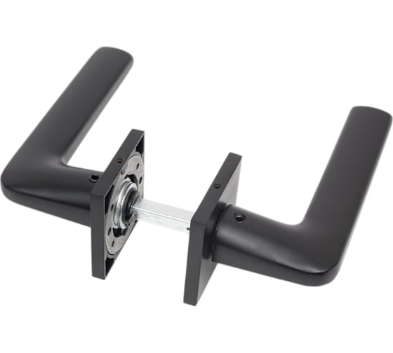 Дверные ручки на тонкой розетке BUSSARE FRESCO A-55-40 BLACK 940000004026