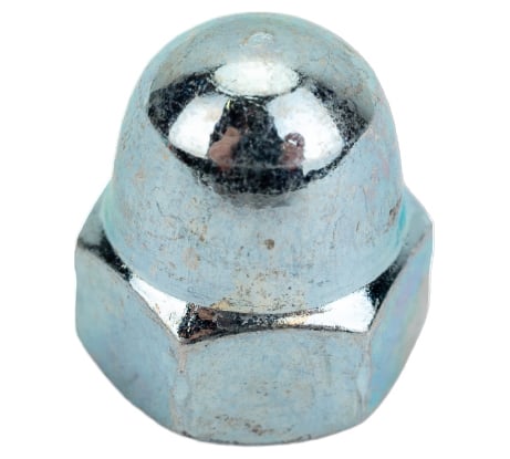 Колпачковая гайка Невский Крепеж М6, DIN 1587, цинк, 3 шт. 823961