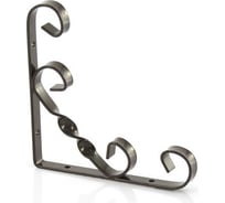 Декоративный кронштейн СИБРТЕХ 100х100 мм коричневый 94053