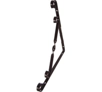 Декоративный кронштейн СИБРТЕХ 250х250 мм коричневый 94056