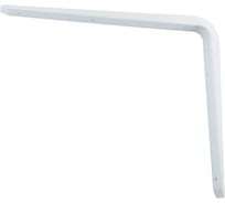 Стальной кронштейн СИБРТЕХ 250х300 мм белый 94034