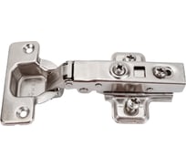 Петля Lemax PROF clip-on, с доводчиком и евровинтами, 110 градусов, накладная, 2 шт. 2pcs-M350-Full-V