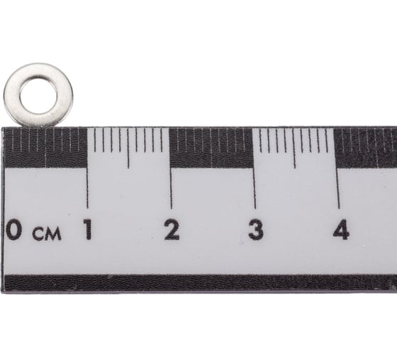 Шайба Невский Крепеж DIN 125, М4, плоская, нерж. сталь, 20 шт. 823012