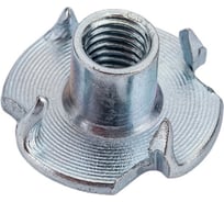 Мебельная забивная гайка Невский Крепеж цинк, М5, 10 шт. 801728