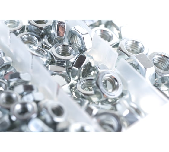 Набор гаек СИБРТЕХ М3, М4, М5, М6, М8, М10 600 предметов 47615 ...