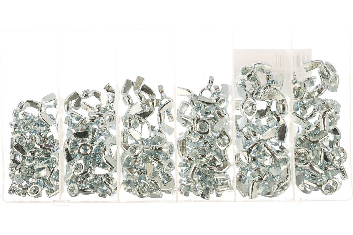 Набор гаек с барашком СИБРТЕХ 150 предметов 47606 - выгодная цена ...