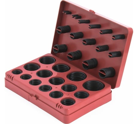 Набор резиновых уплотнительных прокладок СИБРТЕХ D 7 - 53 мм 406 предметов 47597