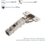 Накладная петля с эксцентриком Lemax PROF FH132A 2