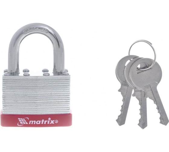 Навесной замок MATRIX 50 мм 91807