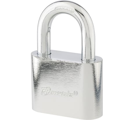 Навесной замок MATRIX хромированное покрытие 60 мм 91802