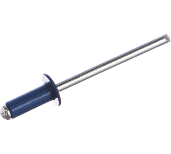 Заклепки RAL 5005 (4.0х10 мм; синий) 50 шт. MATRIX 40686