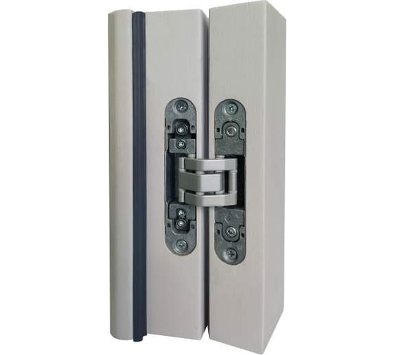 Скрытая петля OTLAV 3D, универсальная, 120x23 мм, 60 кг, 4 колпачка OTL1350.01/MP