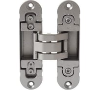 Скрытая петля OTLAV 3D, универсальная, с4 накладками, 120x30 мм, 60 кг, ЦАМ OTL0296.01/MP