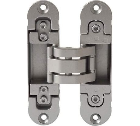 Скрытая петля OTLAV 3D, универсальная, с4 накладками, 120x30 мм, 60 кг, ЦАМ OTL0296.01/MP