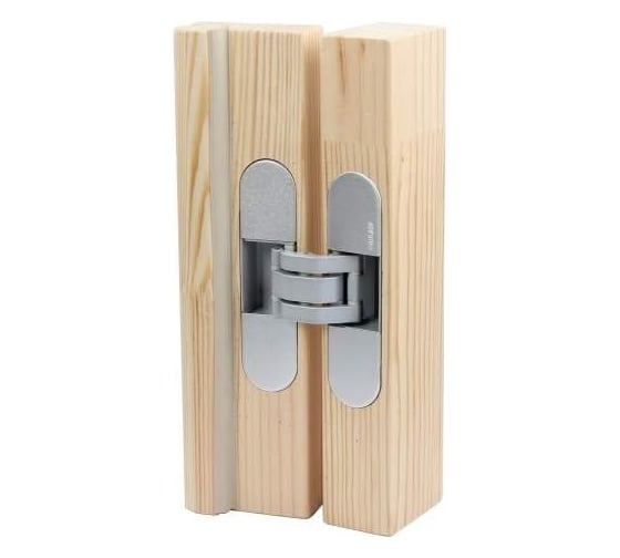 Скрытая петля OTLAV 3D, универсальная, с4 накладками, 120x30 мм, 60 кг, ЦАМ OTL0296.01/MP